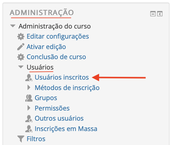 Sistema de papéis e permissões do Moodle - Moodle Grupos - Apoio à